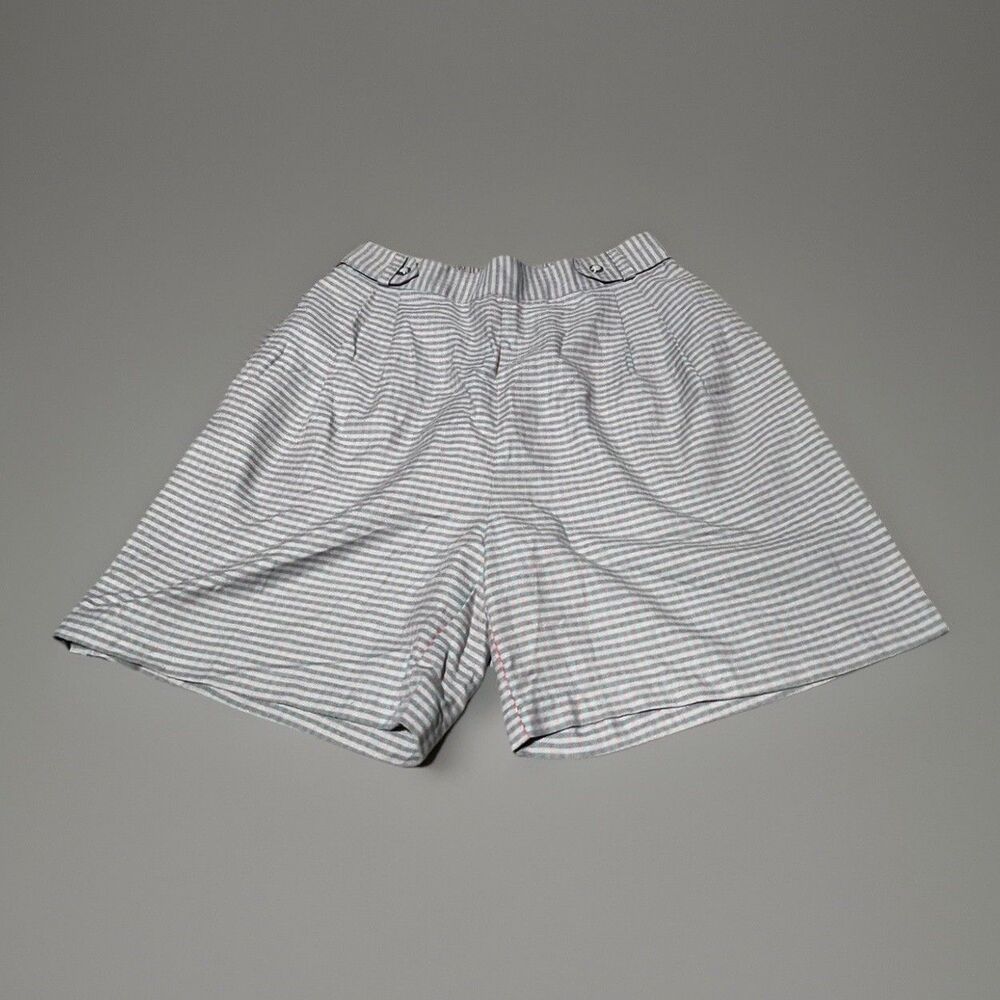 80’s Vintage Classy Spring Maggie Lawrence Shorts Plus 14/16W Pink Blue Plaid